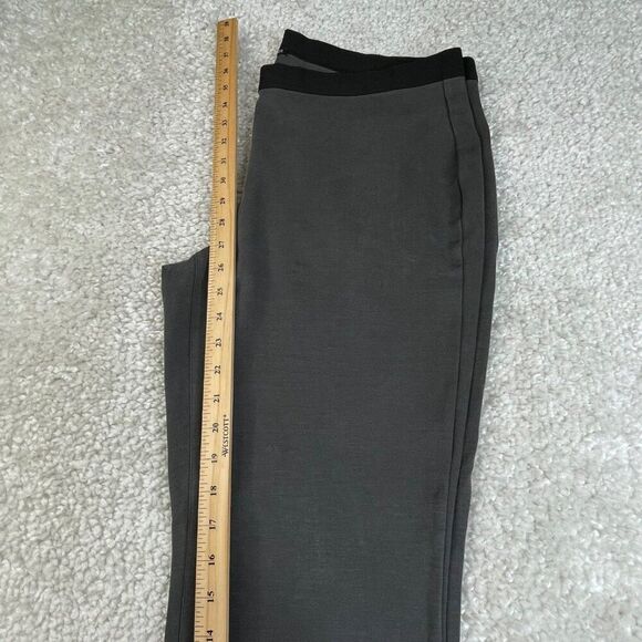 Eileen Fisher Pull On Ponte Skinny Pant Charcoal Gray - Picture 7 of 7